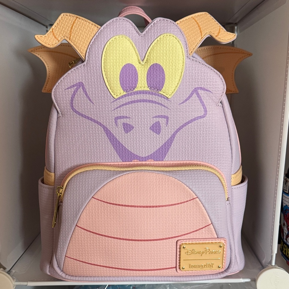 Disney Figment Backpack for Kids - Lavender and Peach
